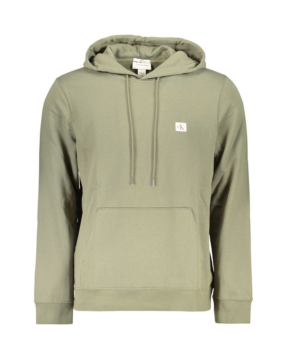 Calvin Klein Green Cotton Men's Hoodie