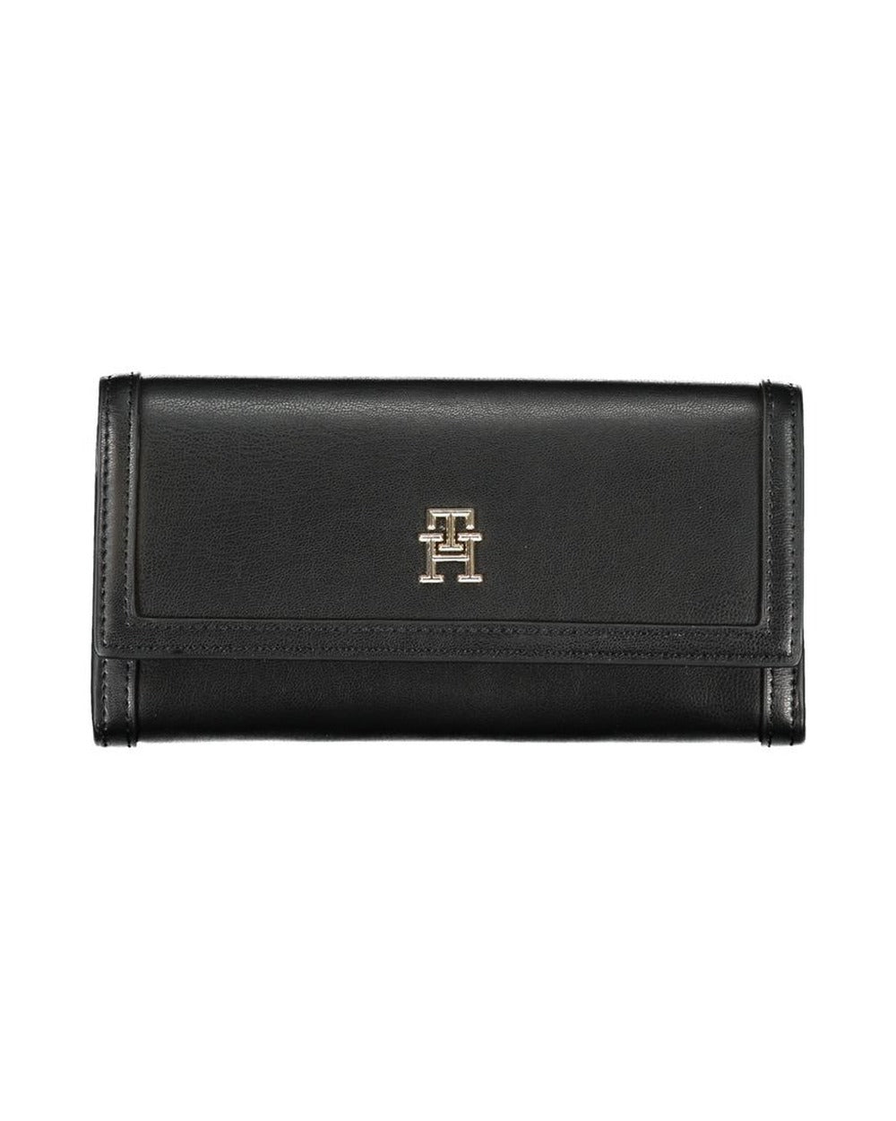 Tommy Hilfiger Elegant Black Dual-Compartment Wallet