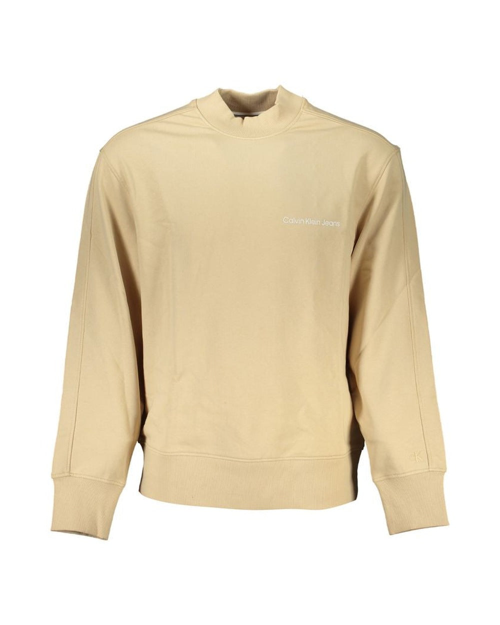 Calvin Klein Beige Cotton Men's Sweatshirt