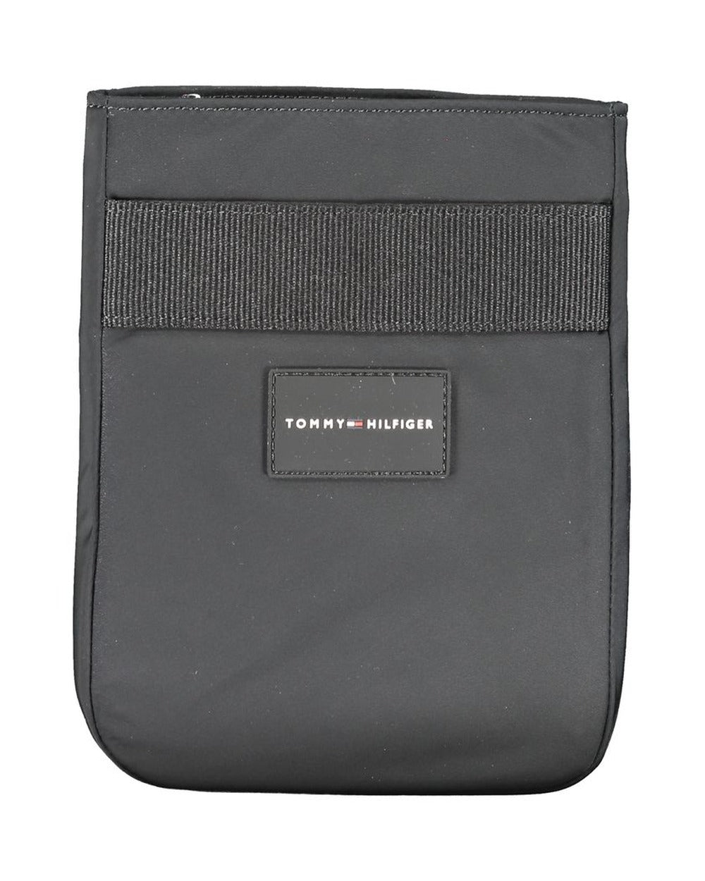 Tommy Hilfiger Black Polyester Men's Shoulder Bag
