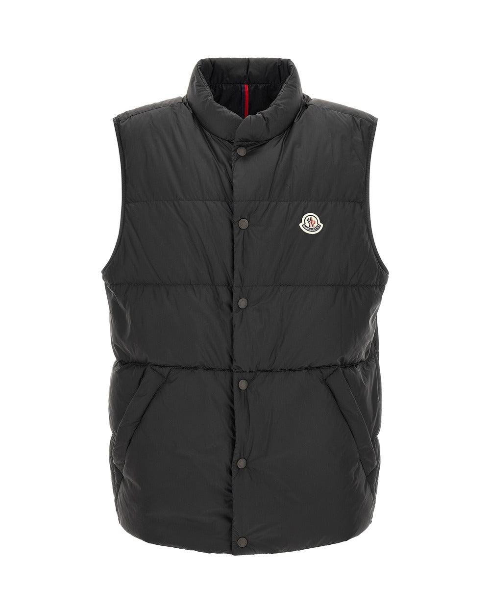 Moncler Black Polyamide Sleeveless Jacket