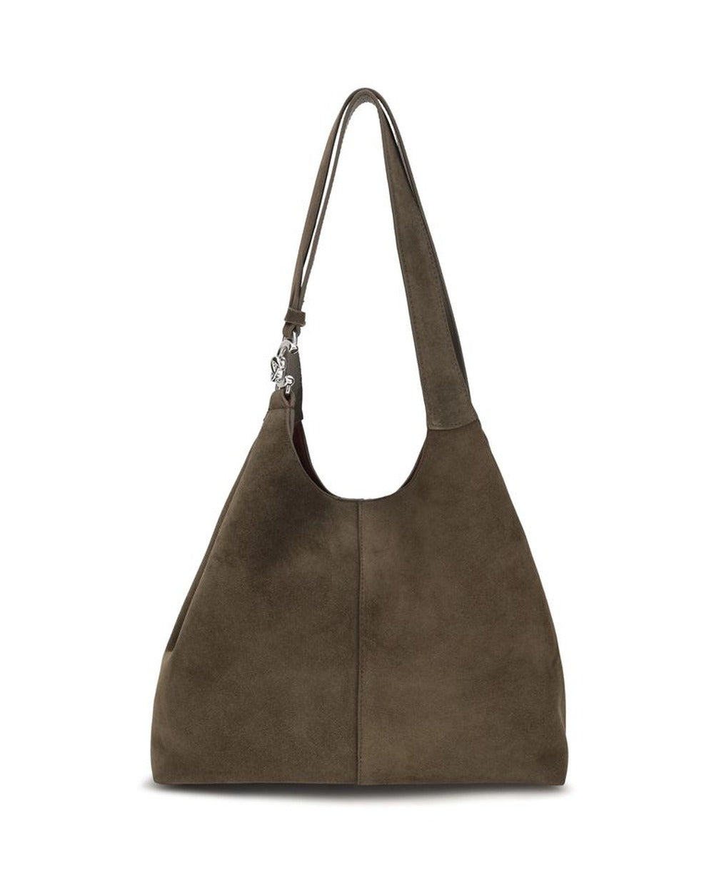 Coccinelle Brown Calf Leather Bos Taurus Shoulder Bag