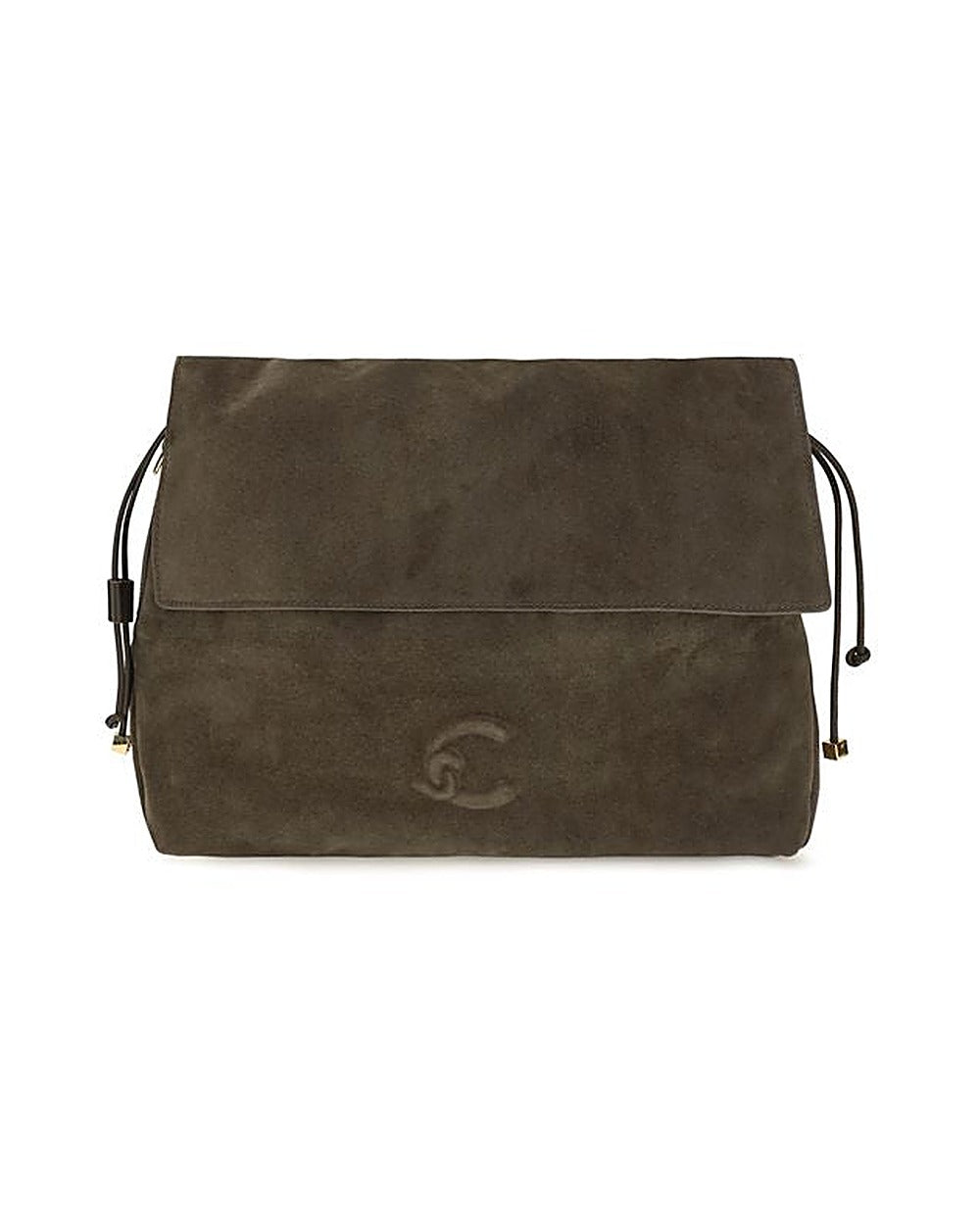 Coccinelle Brown Calf Leather Bos Taurus Shoulder Bag