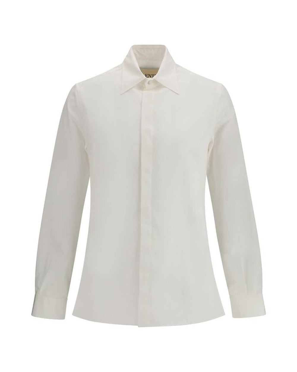 Valentino Garavani White Cotton Dress Shirt