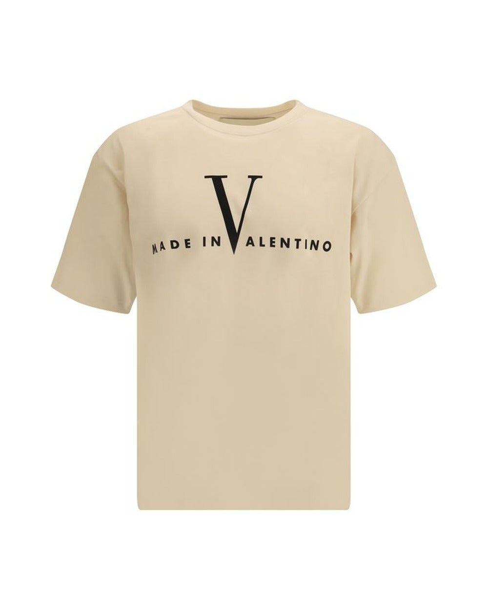 Valentino Garavani Beige Cotton T-Shirt