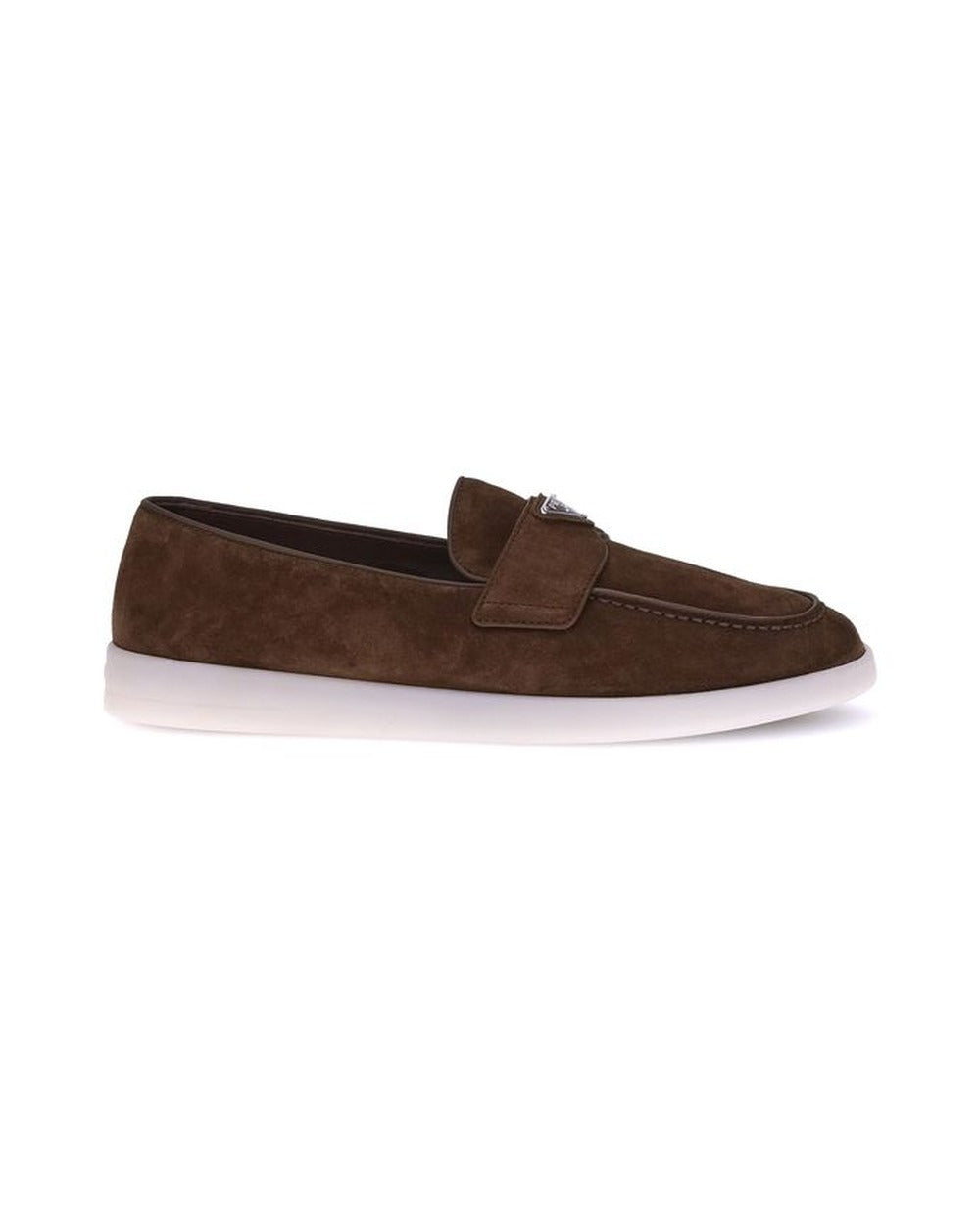 Brown Calf Leather Bos Taurus Slip-On Loafers