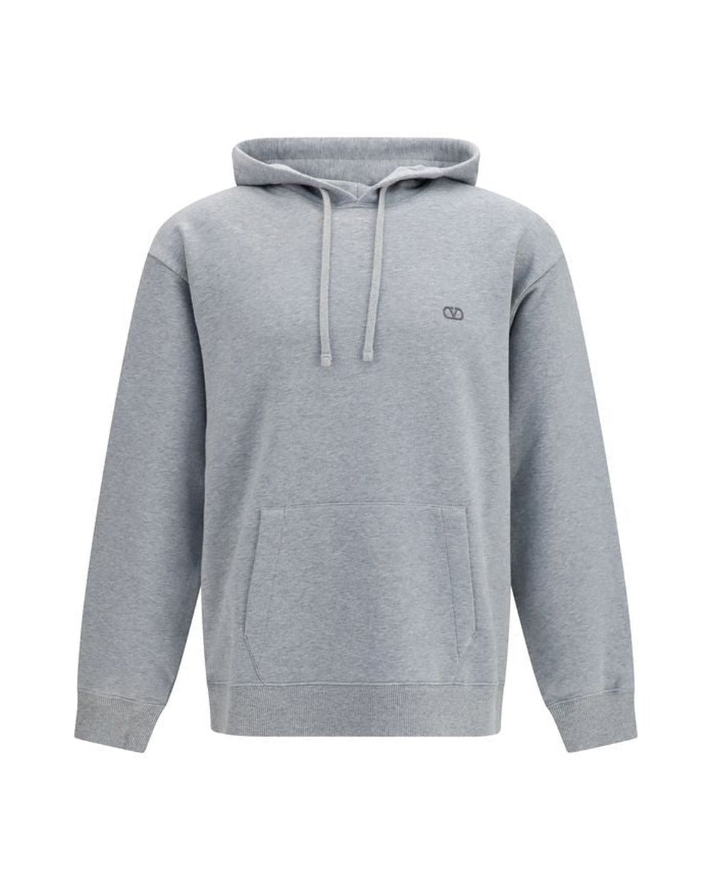 Valentino Garavani Gray Cotton Sweatshirt