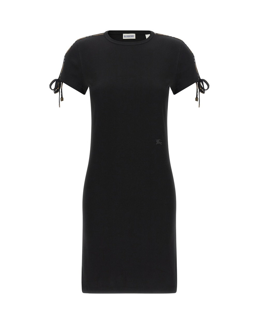 Burberry Black Cotton Short Dress