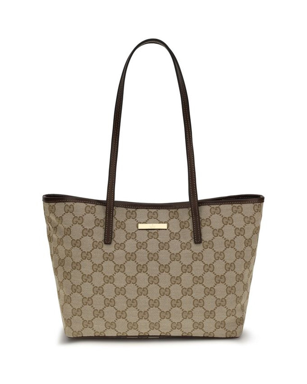 Gucci Beige Fabric Handbag