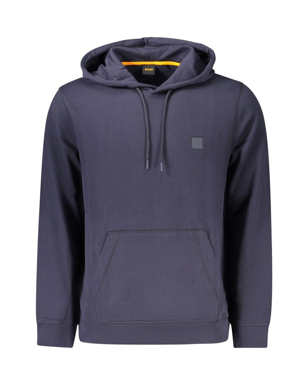 Blue Cotton Men's Hoodie
