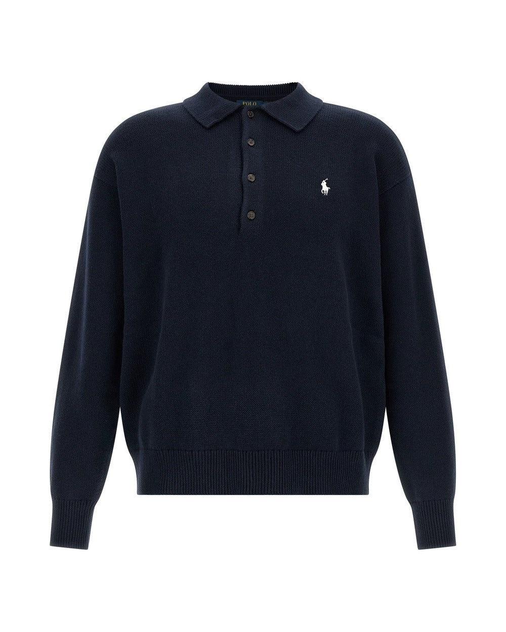 Polo Ralph Lauren Blue Cotton Cardigan