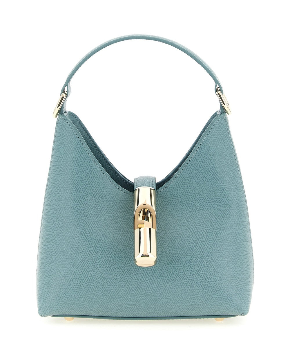 Furla Blue Calfskin Handbag