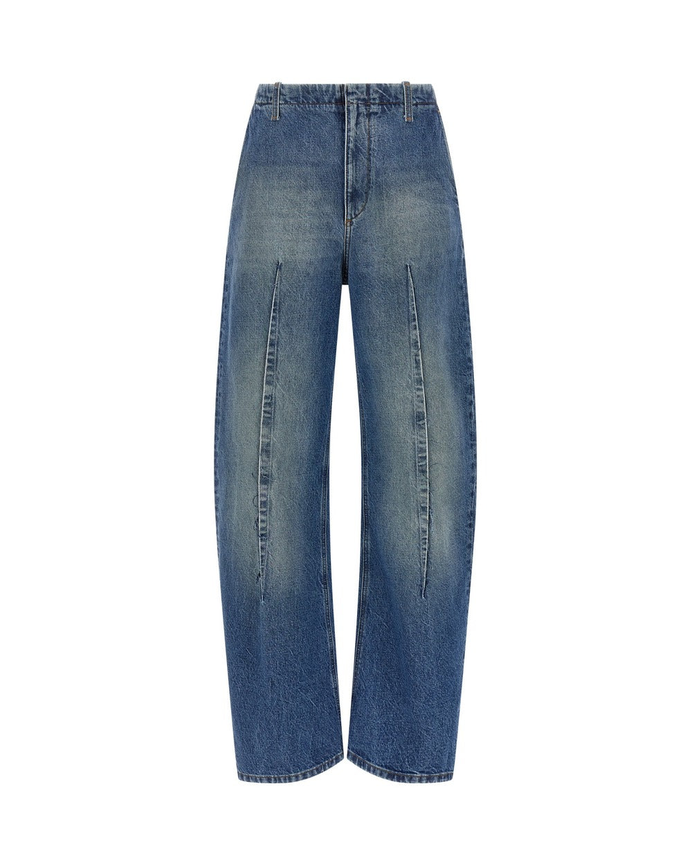 MM6 Maison Margiela Blue Cotton High-Waisted Jean