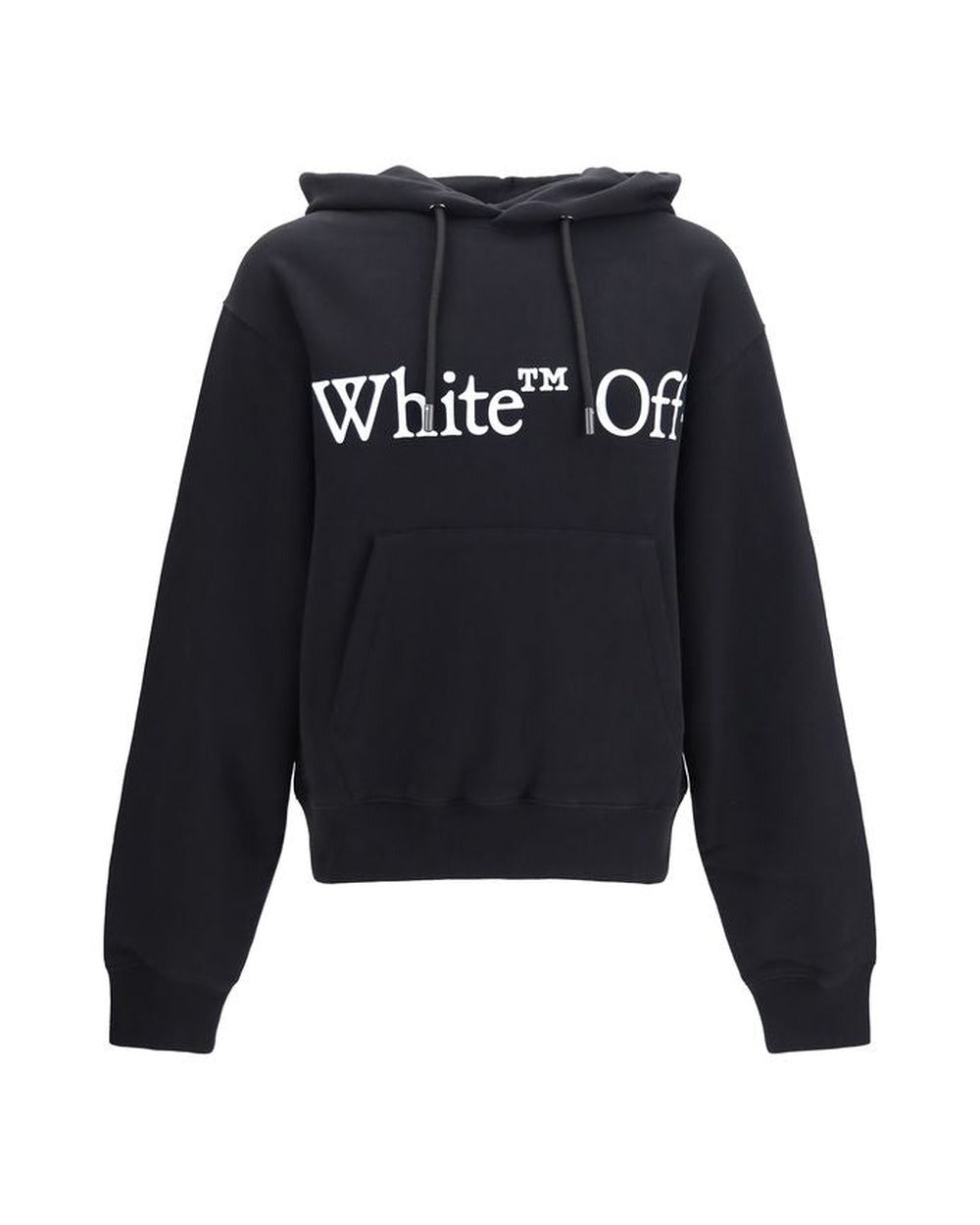 Off-White Black Cotton Sweatshirt
