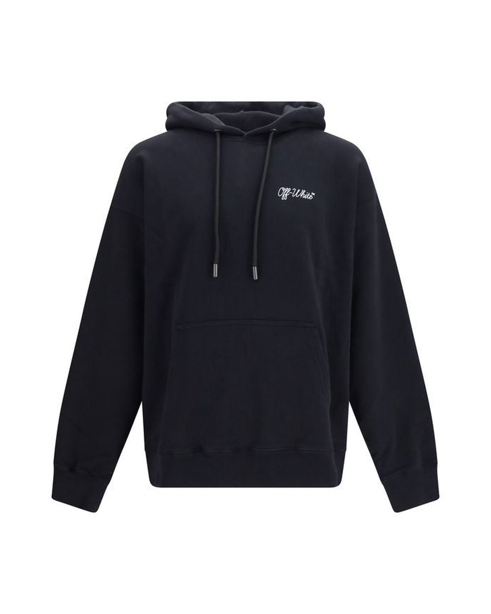 Off-White Black Cotton Sweatshirt