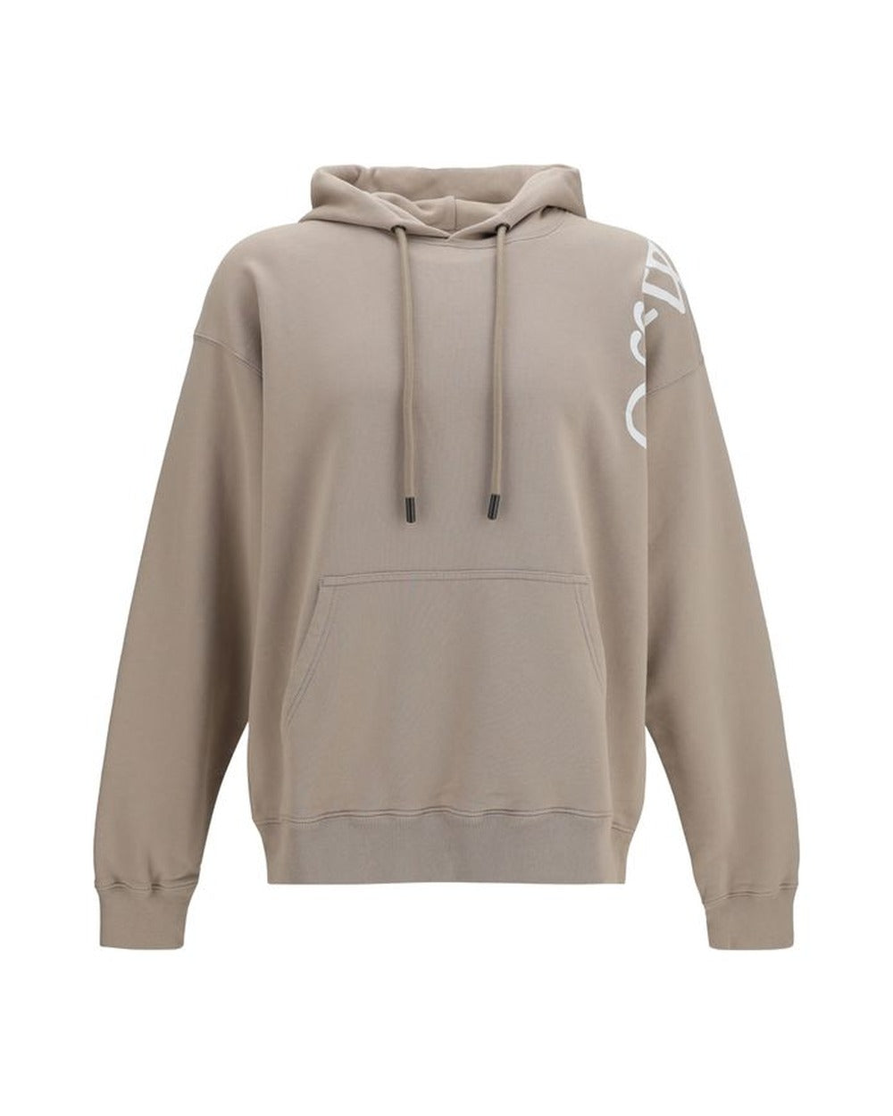 Off-White Beige Cotton Sweatshirt