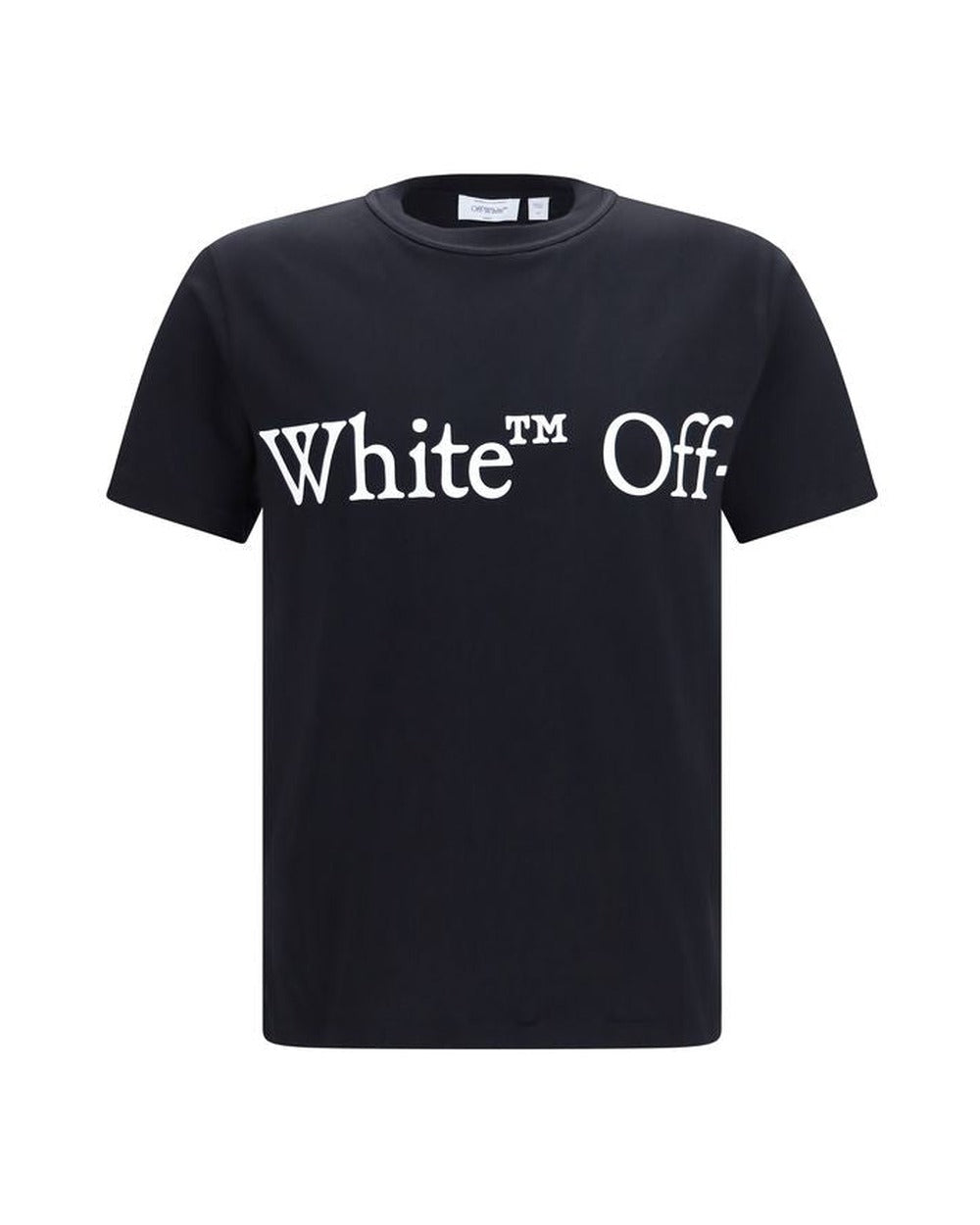 Off-White Black Cotton T-Shirt