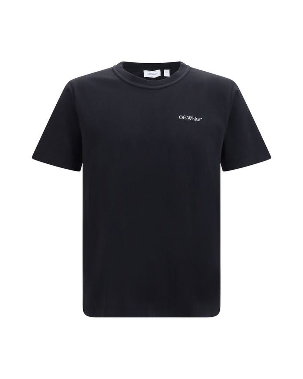 Off-White Black Cotton T-Shirt