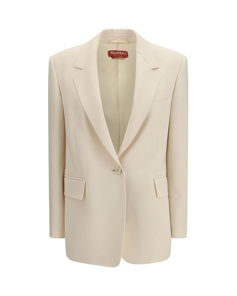 Max Mara Beige Triacetate Blazer