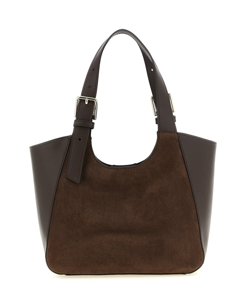 Furla Brown Calfskin Handbag