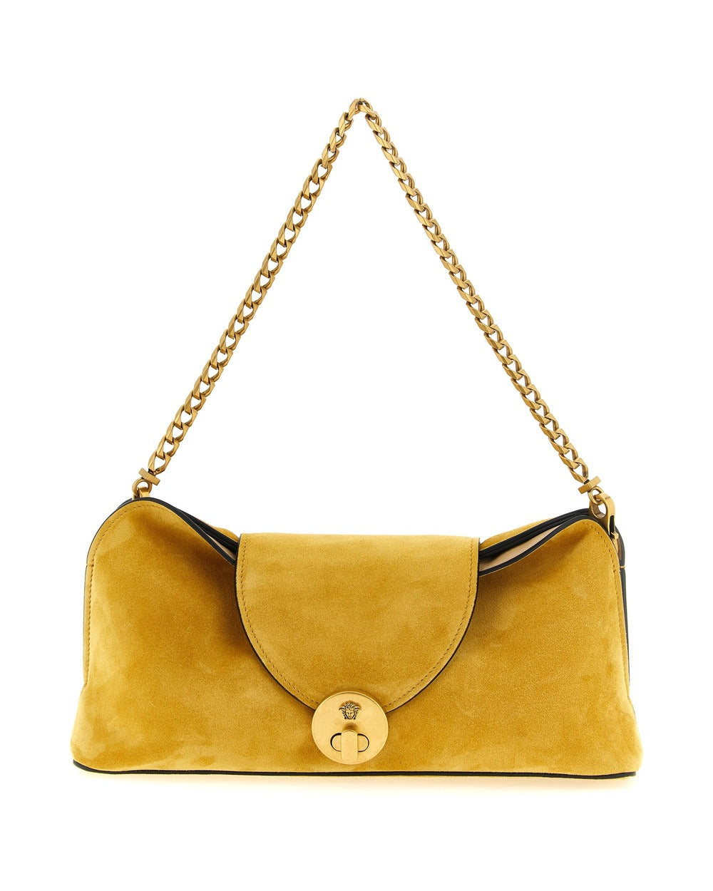 Versace Bicolor Calfskin Clutch Bag