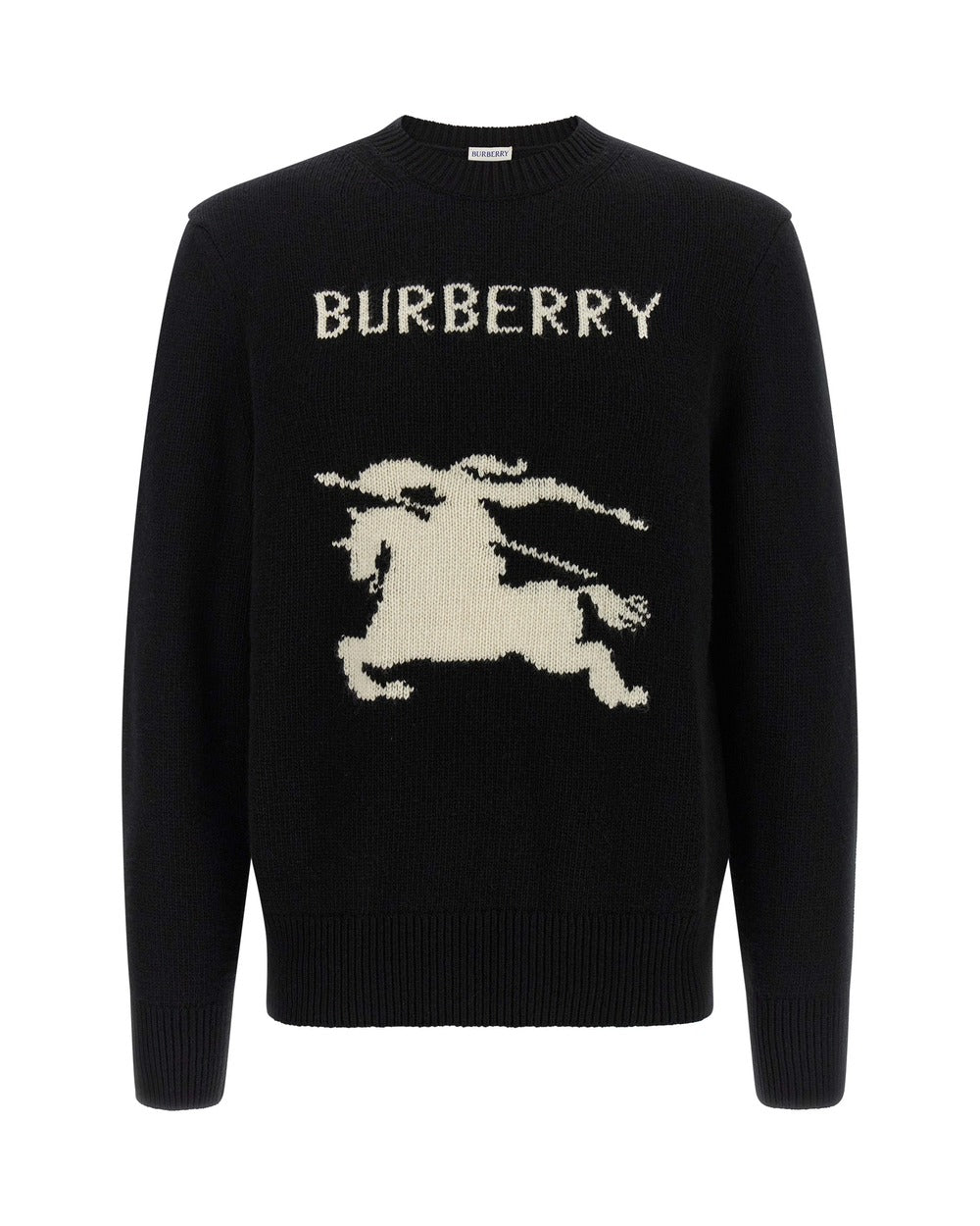 Burberry Black Wool Cardigan