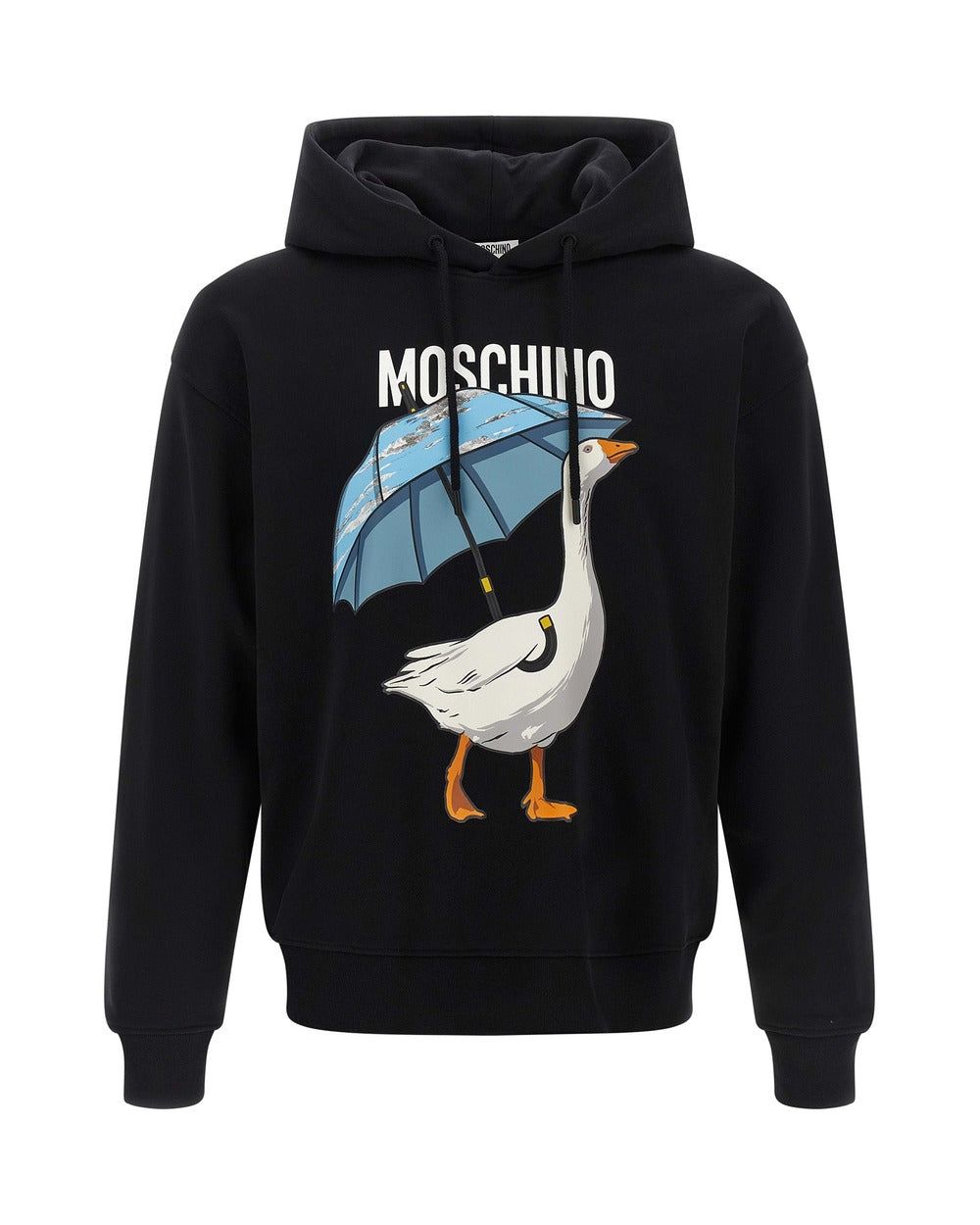 Moschino Black Cotton Sweatshirt