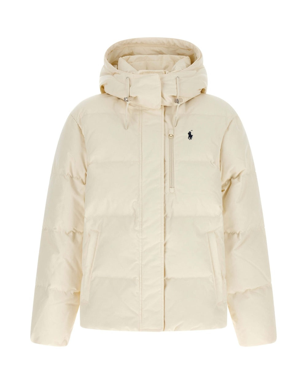 Polo Ralph Lauren White Polyester Full-Length Jacket