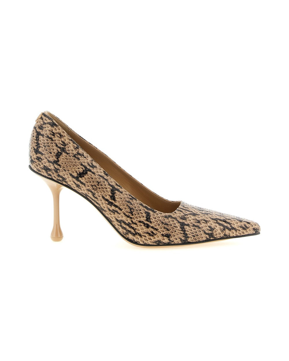 Jimmy Choo Brown Leather High Heel Pumps