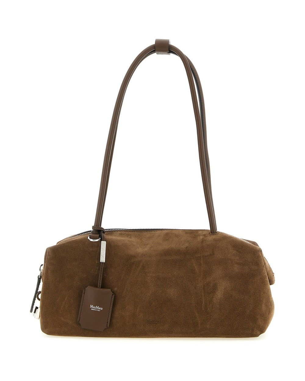 Max Mara Brown Calfskin Shoulder Bag