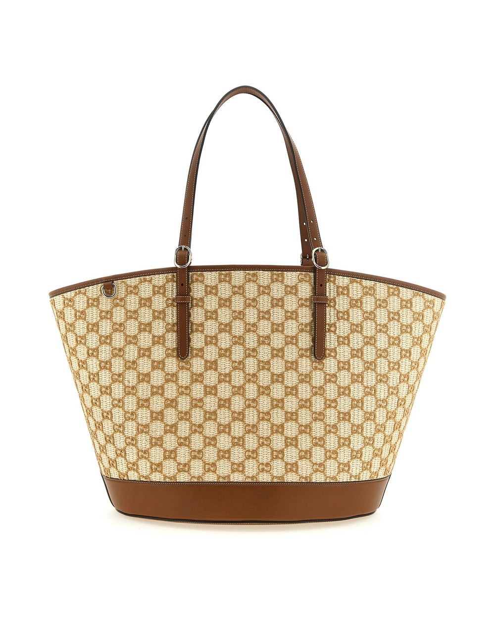 Gucci Brown Cotton Handbag