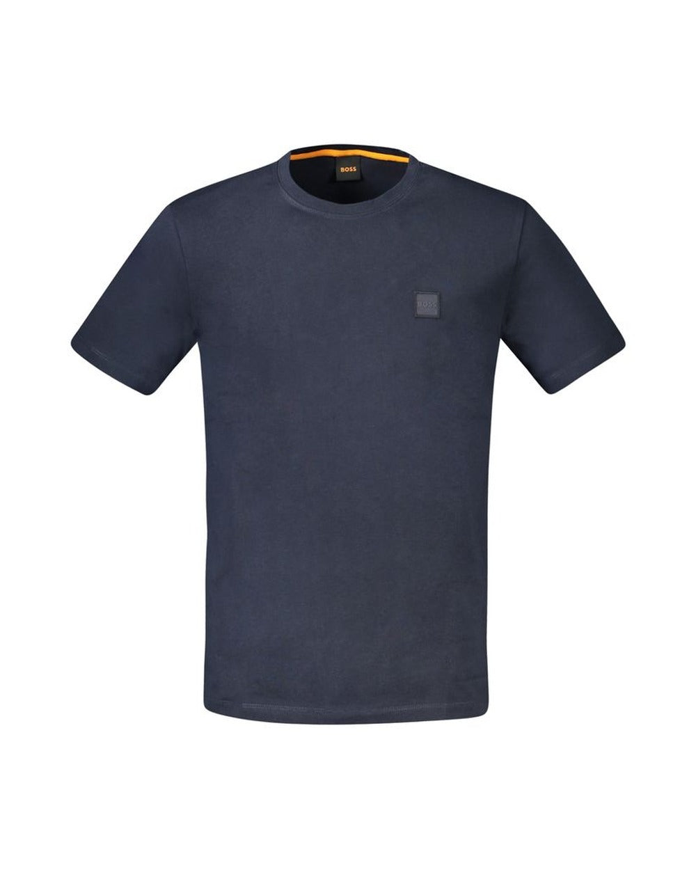 Hugo Boss Blue Cotton Men T-Shirt