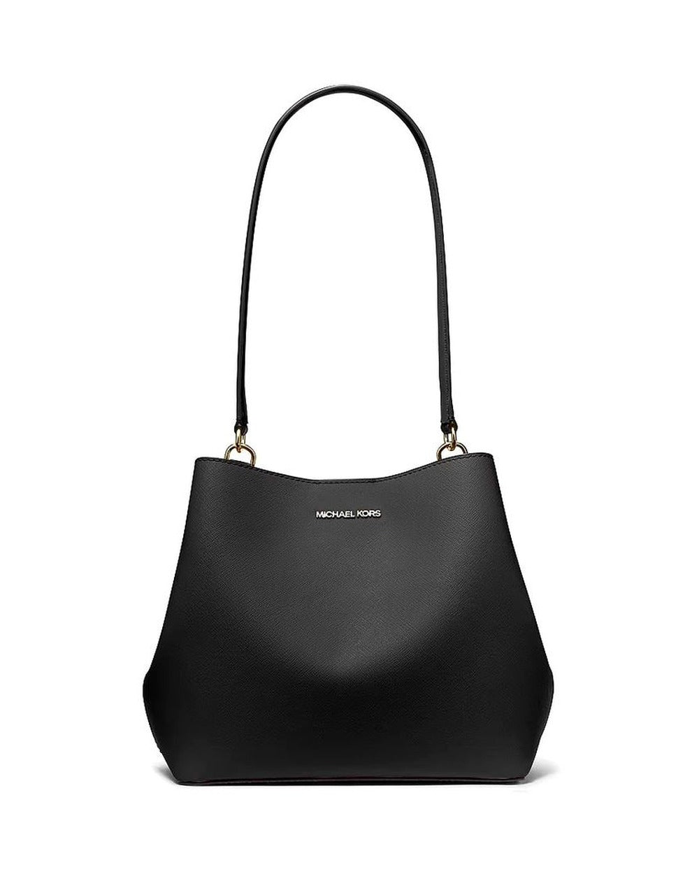 Michael Kors Black Canvas Shoulder Bag
