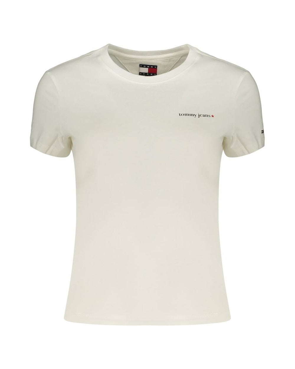 Tommy Hilfiger White Cotton Women's T-Shirt