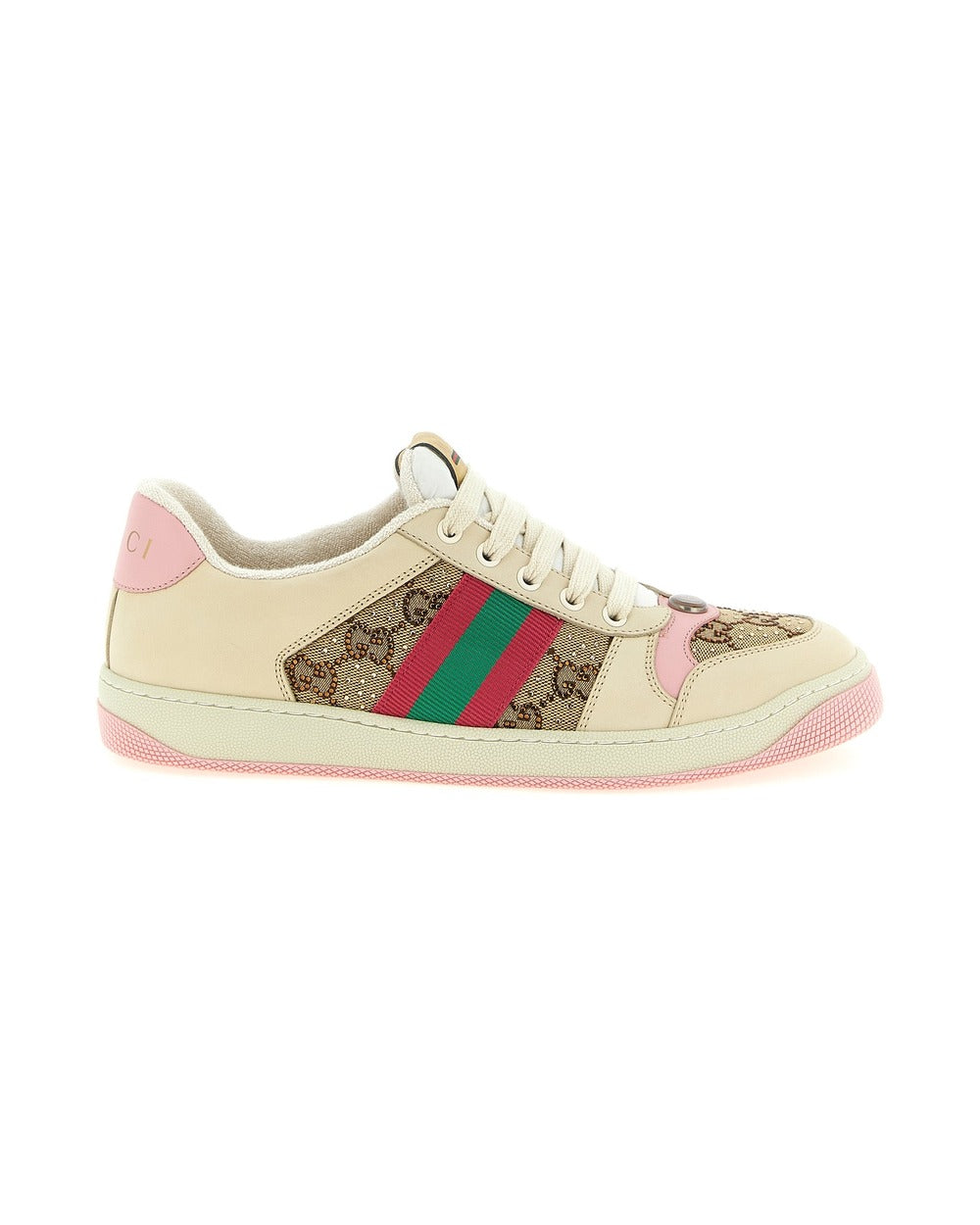 Gucci Multicolor Calfskin Low Top Sneakers