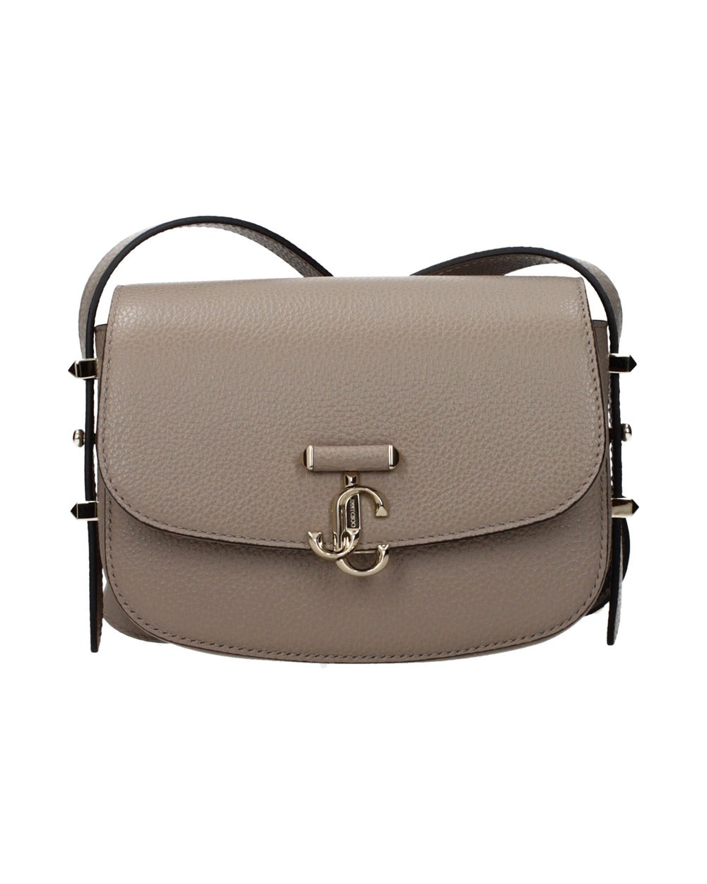 Jimmy Choo Gray Leather Crossbody Bag