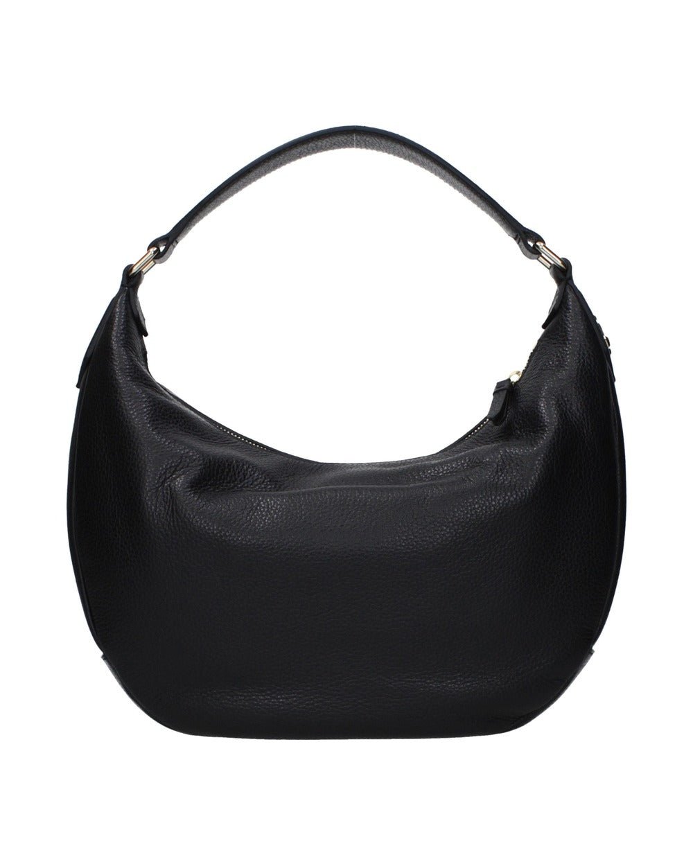 Jimmy Choo Black Leather Shoulder Bag