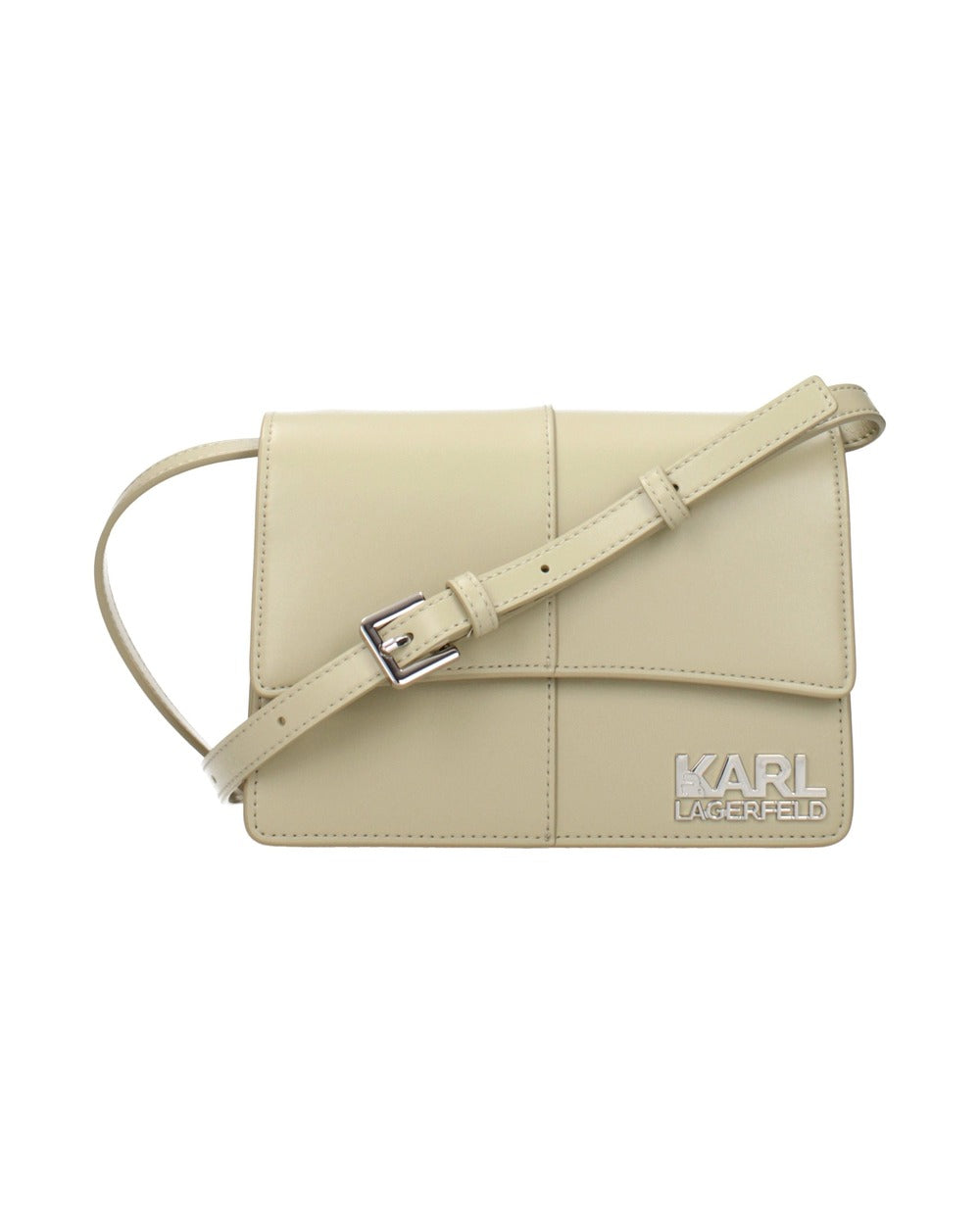 Karl Lagerfeld Green Polyethylene Crossbody Bag
