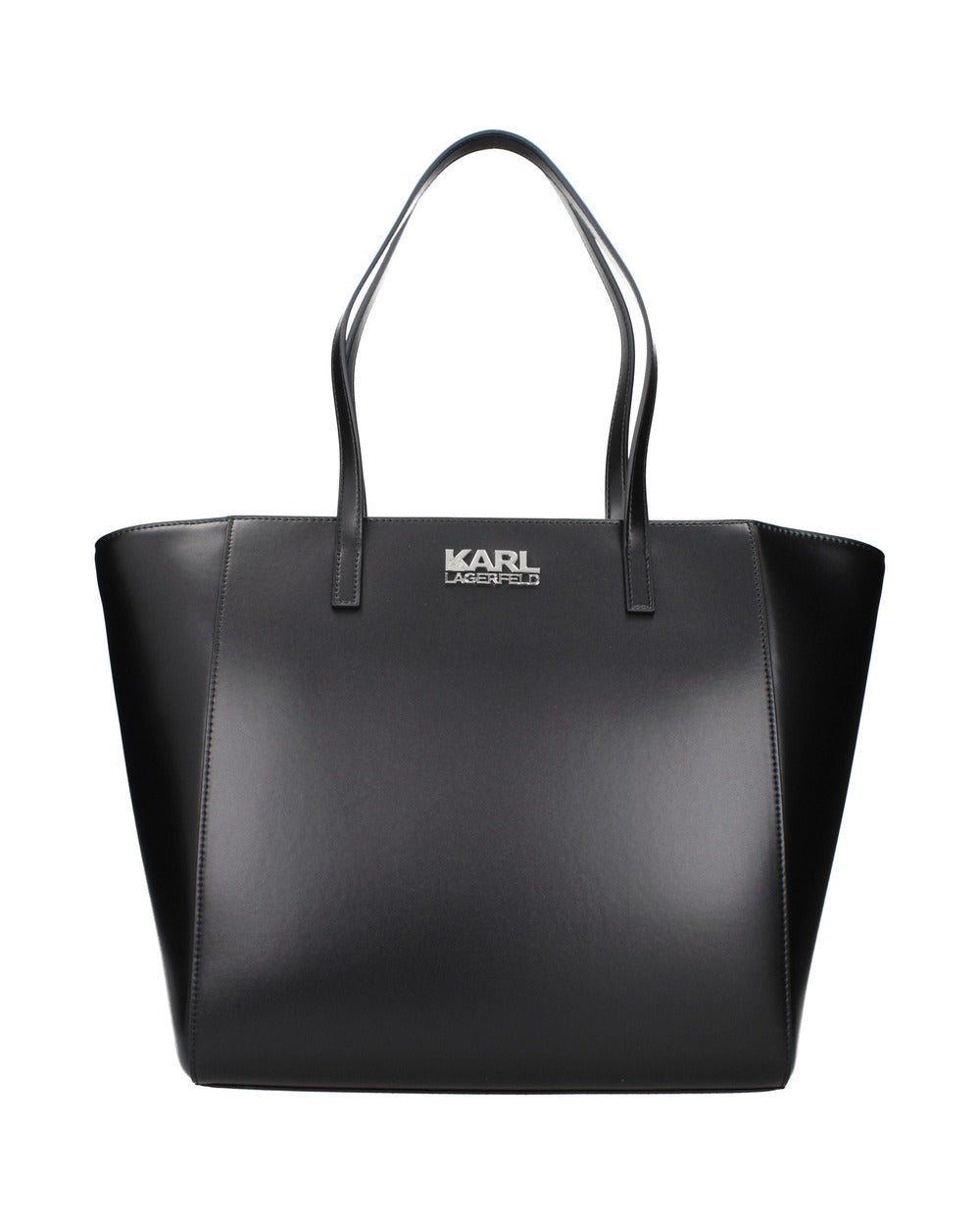 Karl Lagerfeld Black Polyethylene Shoulder Bag