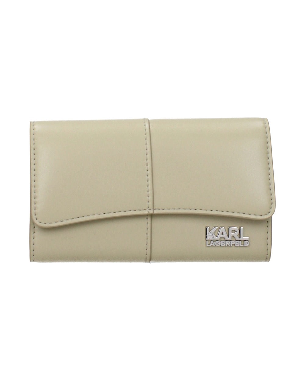 Karl Lagerfeld Green Polyethylene Wallet