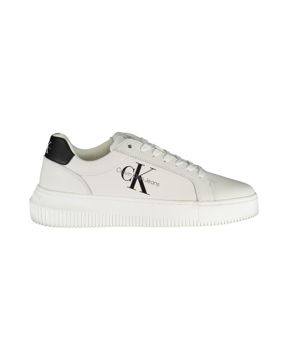 Calvin Klein White Leather Women Sneaker