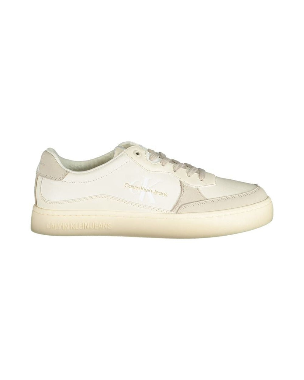 Calvin Klein Bianco Polyurethane Men Sneaker