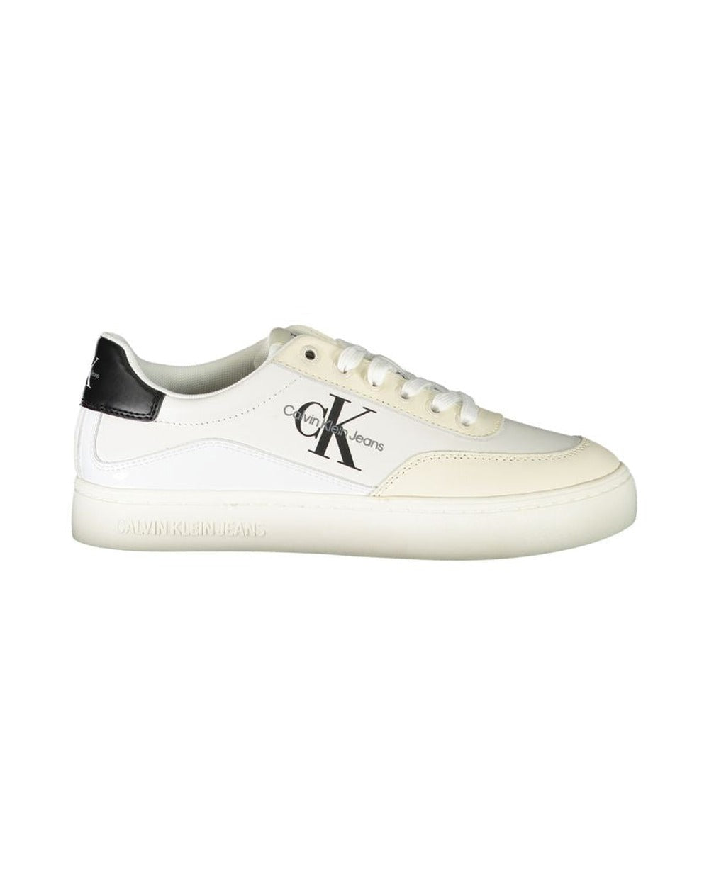 Calvin Klein White Polyurethane Women Sneaker