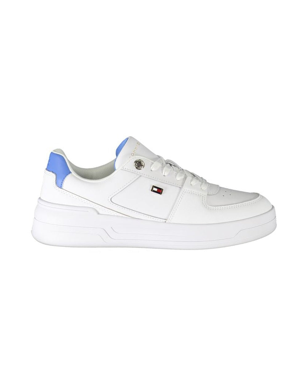 Tommy Hilfiger Bianco Leather Women Sneaker