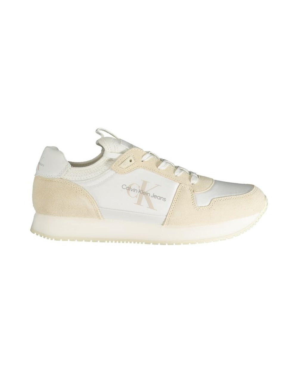 Calvin Klein White Polyester Men Sneaker