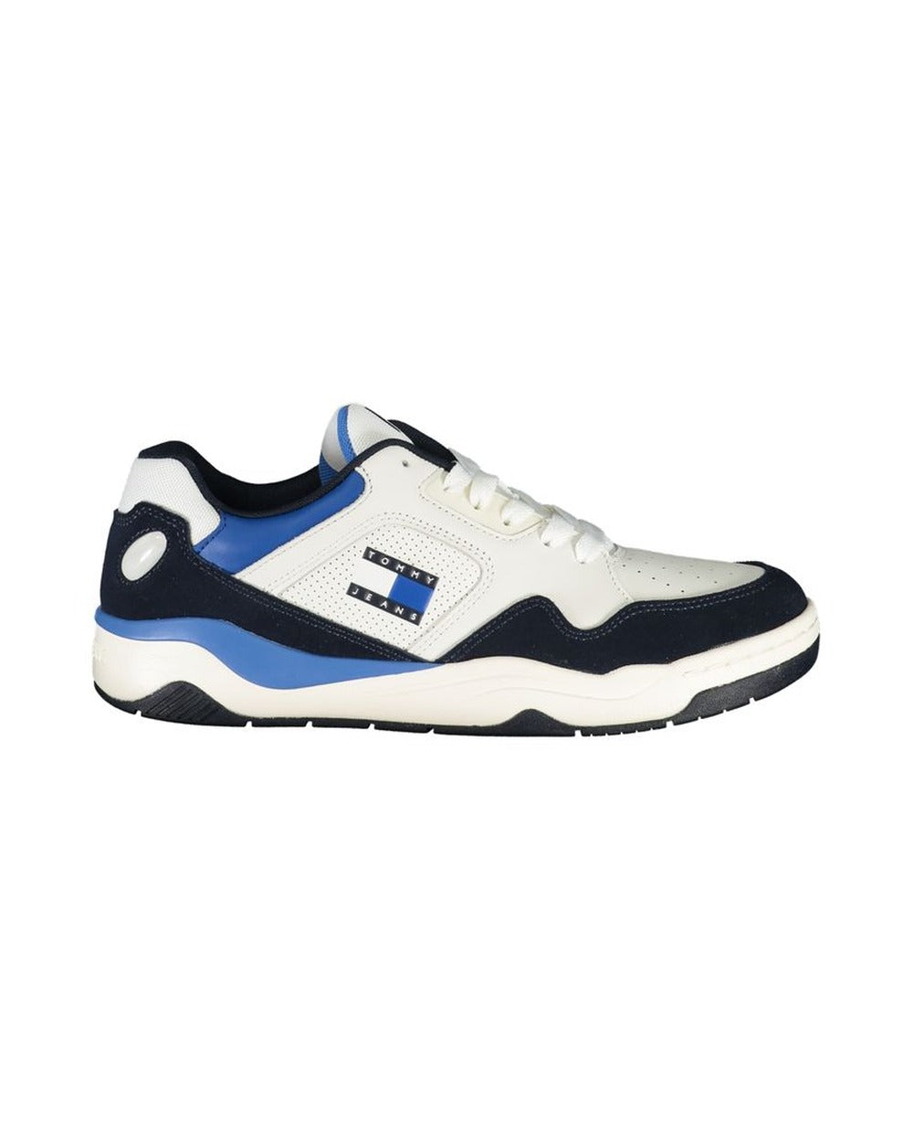 Tommy Hilfiger Blue Polyurethane Men Sneaker