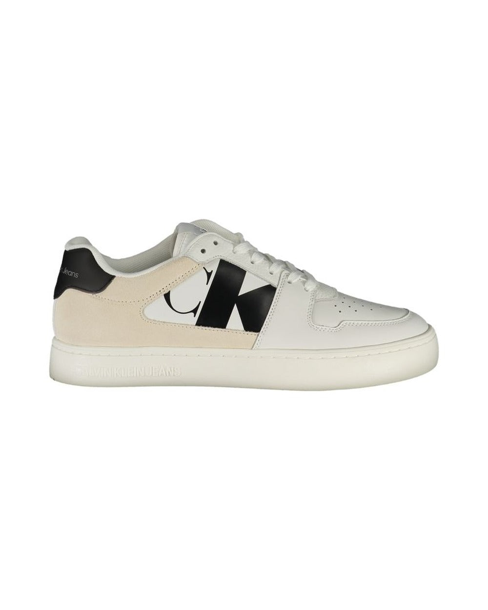 Calvin Klein Bianco Polyurethane Men Sneaker