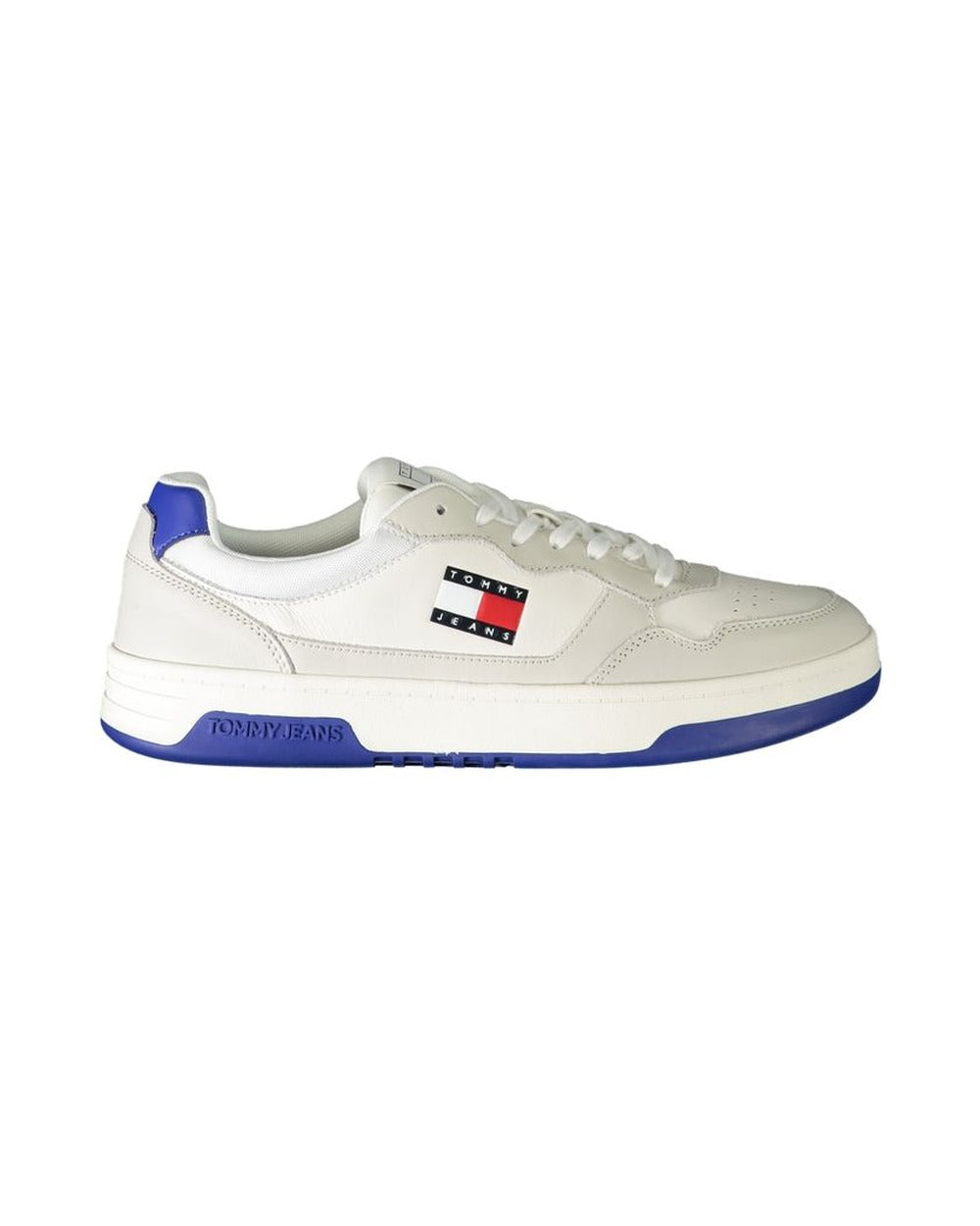 Tommy Hilfiger Bianco Polyurethane Men Sneaker