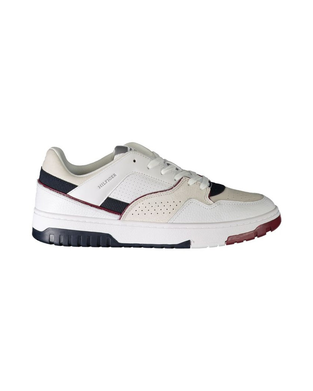 Tommy Hilfiger Bianco Polyurethane Men Sneaker