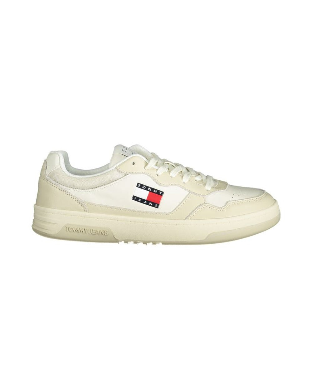 Tommy Hilfiger Beige Polyethylene Men Sneaker